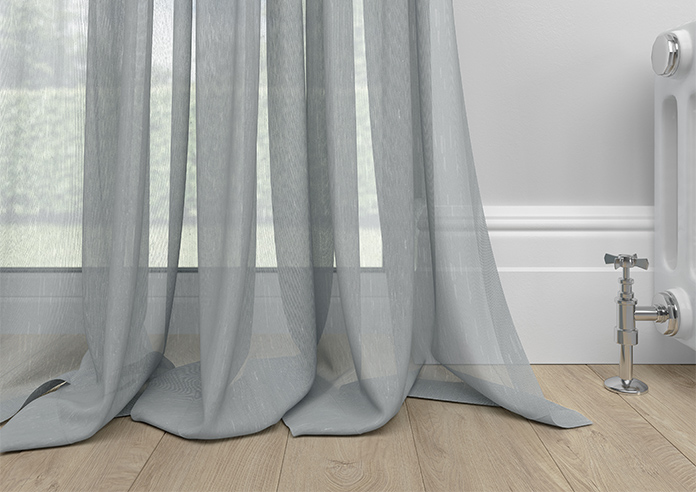 Salerno Voile, Dove Grey - Made to Measure Curtains - Image 6